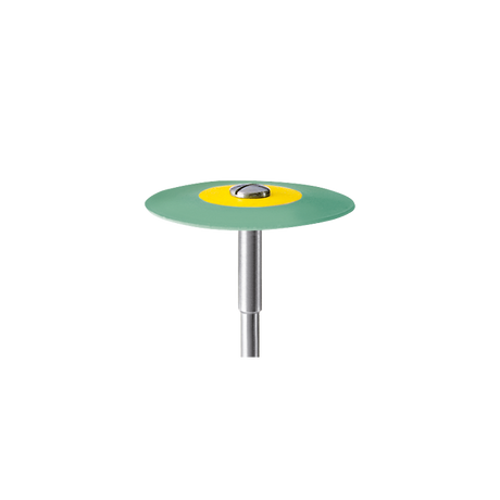 2 Step Dental Laboratory Diamond Interspersed Polishers for Zirconia by Busch - disc polisher