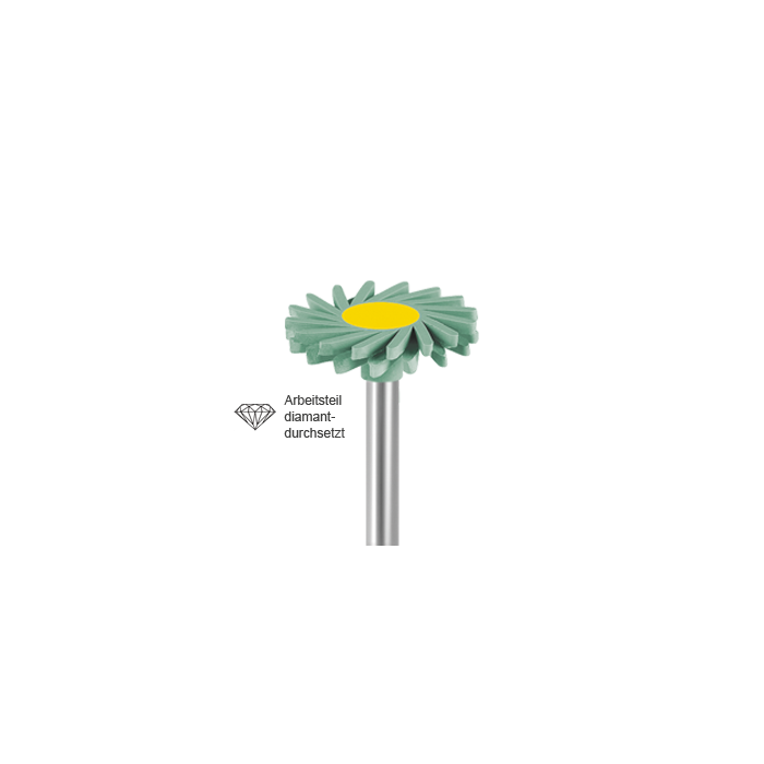 2 Step Diamond Interspersed Polishers for Zirconia by Busch