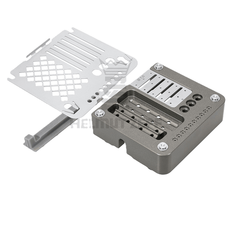 Helmut Zepf CMF System Original sterilization tray and instrument cassette for cranio-maxillofacial surgery