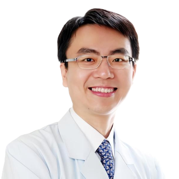 Dr. Shih-Cheng Wen Instrument collection creator, expert implant dentist in white coat