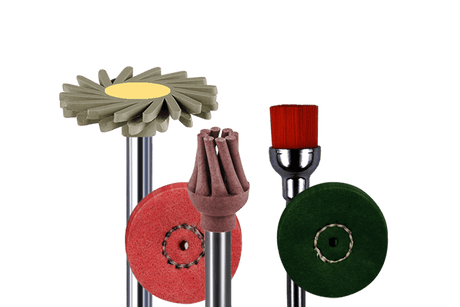 Busch Dental Polisher collection featuring rotary brushes and polishing instruments precision-engineered in Germany for dental care