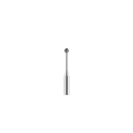 Busch MicroPrep diamond bur MI 801 010 FG, round medium grit micro preparation bur made in Germany