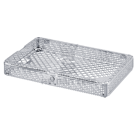 Dental Cassettes for Sterilization - ZEPFcare Stainless Steel Mesh Instrument Tray Made in Germany