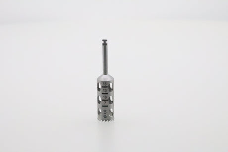 Trephine - Inside Ø 7.0 mm, Sheath 2.35 mm x 30 mm Lg, 17 Teeth Graduation 7/10/13/16 | Helmut Zepf No. 08.910.09