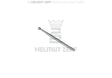 Helmut Zepf diamond round dental bur 1.6mm sinus instrument, 016C, component for Sinus Instrument Set 24.995.01