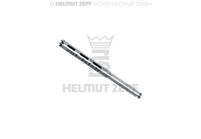 dental trephine 2.3mm surgical instrument Helmut Zepf 7 teeth 30mm sheath graded 7/10/13/16 No.08.910.02