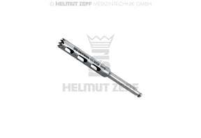 dental trephine 3.3mm surgical instrument Helmut Zepf 9 teeth sheath 2.35mm x 30mm grading 7/10/13/16 No.08.910.04