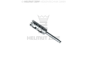 dental trephine 5.0mm surgical instrument short trephine 9 teeth 13.5mm body Helmut Zepf 08.910.13S