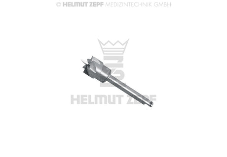 Helmut Zepf trephine plain milling cutter dental bur 6mm with Dental Lock, Ø 6.0 mm, No. 08.910.22