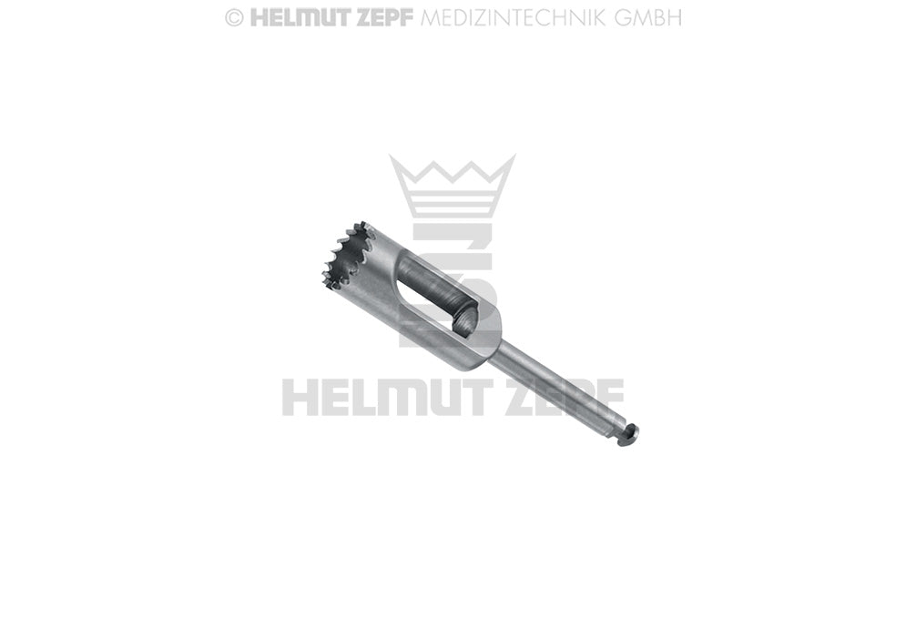 Helmut Zepf dental trephine 5.0mm short, inside Ø 5.0mm, 2.35x15mm, No. 08.912.50
