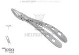 Pediatric extraction forceps English pattern #7 for children Roba Design by Helmut Zepf, stainless steel dental tool