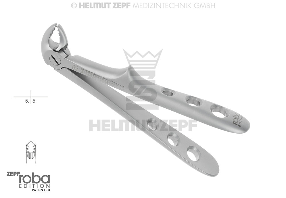 Pediatric extraction forceps English pattern #22 for children Roba Design by Helmut Zepf - 10.685.22