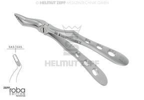 Pediatric extraction forceps English pattern #51 for children, Roba Design by Helmut Zepf