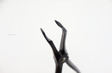 Root Tip Extraction Forceps #45Sb by Helmut Zepf, Onyx-coated, lower jaw, Xcision-Line Rescue-Line 12.045.15ZSTI