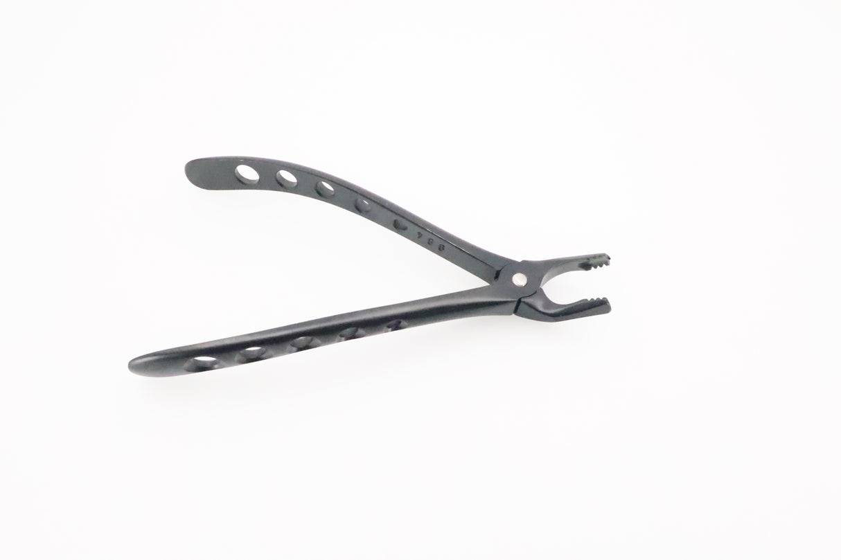Extraction Forceps, English Pattern, #17 Modified - Roba-Edition By Dr. Manfred Beck, for Upper Right Molars, Xcision-Line®, Onyx Coating | Helmut Zepf No. 12.217.00ZTI