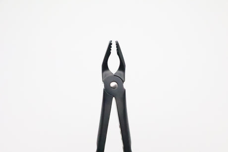 Top View - Dental Extraction Forceps #17 Modified Roba-Edition Upper Right Molars Xcision-Line Onyx Coating Helmut Zepf