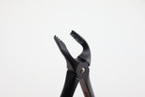 Forcep View - Dental Extraction Forceps #17 Modified Roba-Edition Upper Right Molars Xcision-Line Onyx Coating Helmut Zepf