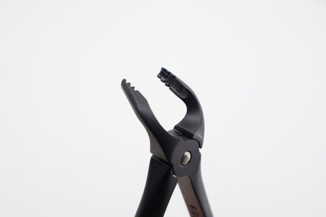 Forcep View - Dental Extraction Forceps #17 Modified Roba-Edition Upper Right Molars Xcision-Line Onyx Coating Helmut Zepf