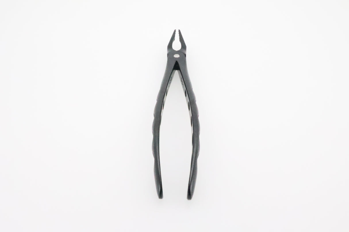 Extraction Forceps, English Pattern, #35M Modified, Roba-Edition By Dr. Manfred Beck, Upper Premolars, Xcision-Line®, Diamond Coated Jaws, Onyx Coating  | Helmut Zepf No. 12.235.08ZTI