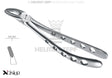 Helmut Zepf upper premolar extraction forceps English pattern #7 Xcision-Line dental instrument No. 12.007.00Z