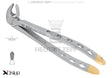 Helmut Zepf #22 diamond coated extraction forceps lower molars English Pattern Xcision-Line Wisdom Teeth No.12.022.00ZD