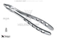 upper incisor canine extraction forceps English pattern #34N special far-reaching beaks Xcision-Line Helmut Zepf