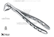 Helmut Zepf extraction forceps lower incisors and premolars #36M English Pattern Far Reaching Xcision-Line Secure-Line dental instrument