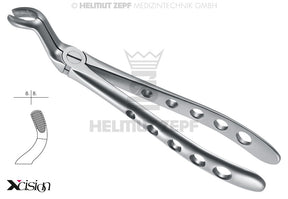 Helmut Zepf #67A upper wisdom teeth extraction forceps English Pattern Xcision-Line dental instrument No. 12.067.01Z