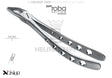 upper premolar extraction forceps english pattern #35M Modified Roba-Edition Xcision-Line Helmut Zepf 12.235.08Z