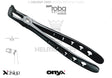 lower wisdom teeth extraction forceps diamond coated, English Pattern #79 Modified, Onyx Coating, Xcision-Line Roba Edition