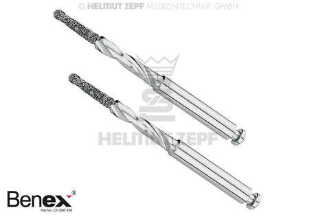 Benex Extraction System Dental Bur 1.6mm Screw, 2-Piece Pack, Helmut Zepf 12.300.30, Compatible with 12.300.60 & 12.300.70