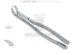 Cowhorn Extraction Forceps 23 Lower Molars by Helmut Zepf No.14.023.00, German dental instrument