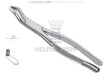 Helmut Zepf upper molar extraction forceps left side, American Pattern #53-L, No.14.053.15