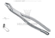 Helmut Zepf #53-R upper molar extraction forceps right side, American Pattern, stainless steel dental instrument