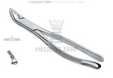 American pattern extraction forceps lower teeth #151-AB Helmut Zepf dental instrument for lower tooth extraction