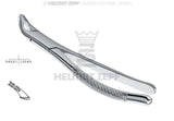 Helmut Zepf #151-AS pediatric extraction forceps lower teeth, American Pattern, stainless steel dental instrument for children