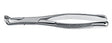 Helmut Zepf lower third molar extraction forceps American pattern #222, stainless steel dental instrument