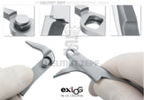 Helmut Zepf exLOG #45Sb lower root tip extraction forceps with detailed close-up views of the instrument design