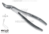 Helmut Zepf exLOG #51Sb upper root tip extraction forceps for precise dental procedures, No. 15.051.15