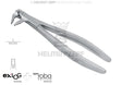 Helmut Zepf exLOG #13 lower premolar extraction forceps with special beaks for deep parallel grip