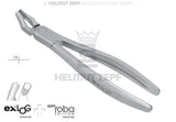 Helmut Zepf exLOG #17 upper right molar extraction forceps with special beaks for deep parallel grip No.15.217.00