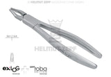 Helmut Zepf exLOG #34N upper incisor extraction forceps deep parallel grip Roba special beaks dental tool