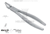 Helmut Zepf exLOG #35N Roba-Edition upper premolar extraction forceps deep parallel grip for teeth 5.4 & 4.5