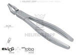Helmut Zepf exLOG #35M upper premolar extraction forceps deep parallel grip Roba-Edition by Dr. Beck No.15.235.08