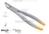 Helmut Zepf exLOG #35M upper premolar extraction forceps diamond coated jaws Roba Edition Dr. Beck