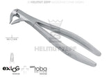 Helmut Zepf extraction forceps exLOG 36N dental instrument #36N stainless steel tooth extraction tool