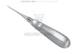 Helmut Zepf root elevator dental instrument 2mm #0 standard handle with thumb rest No. 17.001.10