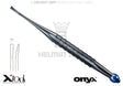 Root Tip Elevator X-Luxa-Tool-7 Curved 3.0mm Onyx Coating Blue Metallic ID Ball Helmut Zepf 17.007.07TI