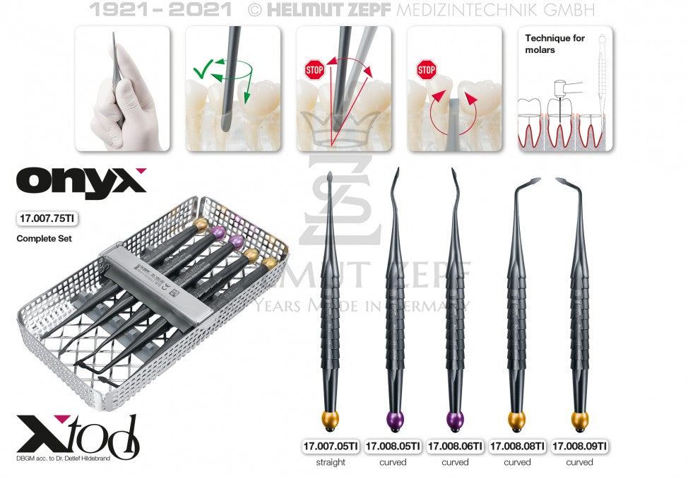 Helmut Zepf 17.007.75TI Dental Instrument Made in Germany