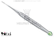Helmut Zepf Root Tip Elevator H-Tool #1 Straight 2.5mm Green Metallic ID Ball dental instrument No.17.009.01